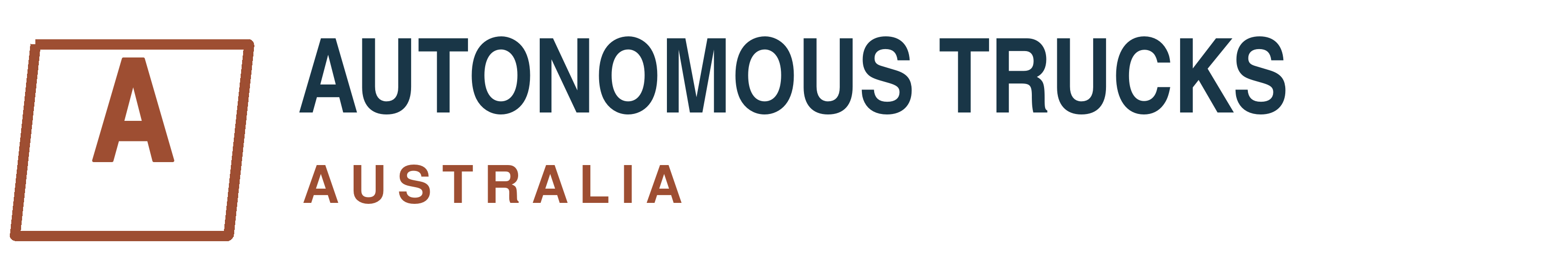 Autonomous Trucks Australia logo with boxed A mark